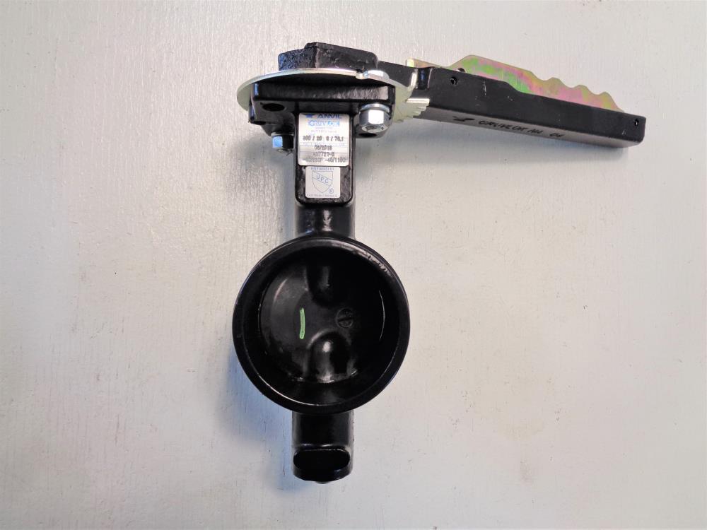 Anvil Gruvlok Series 7700 Butterfly Valve, 3", AN7721-3